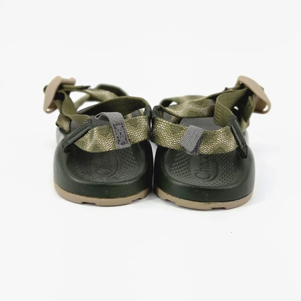 Chaco Z/1 Ecotread Avocado Green Athletic Hiking Strappy Sandals Kids Youth Sz 1
